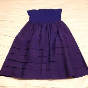 Theory strapless short dress - O/S